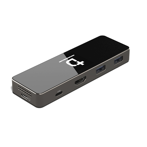 Док-станция с информационным дисплеем. DockCase Dock Pro 7-in-1